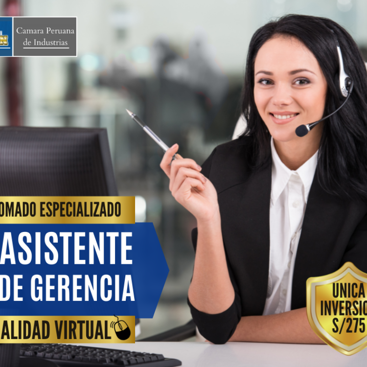 Asistente de Gerencia - Diplomado 100% virtual e-learning